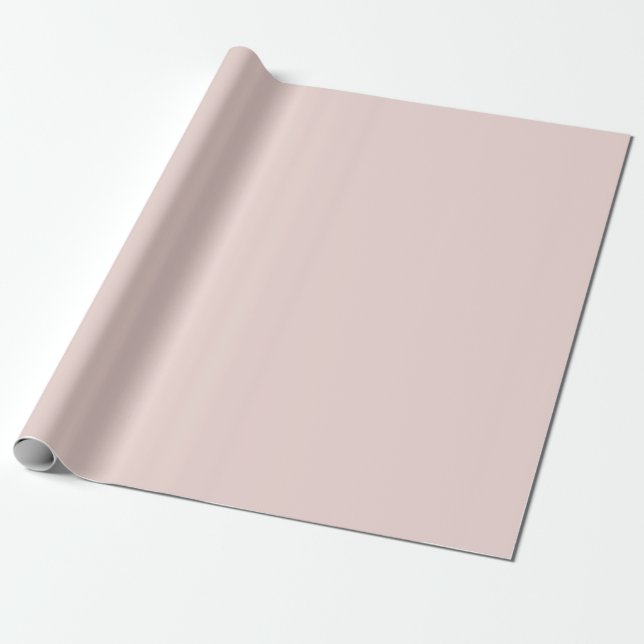 Neutral Pink wrapping paper (Unrolled)