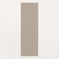 Neutral Reversible 2 Tone Yoga Mat Beige Tan Cream