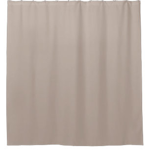 Neutral Rose Taupe Solid Colour SW 0002 Shower Curtain
