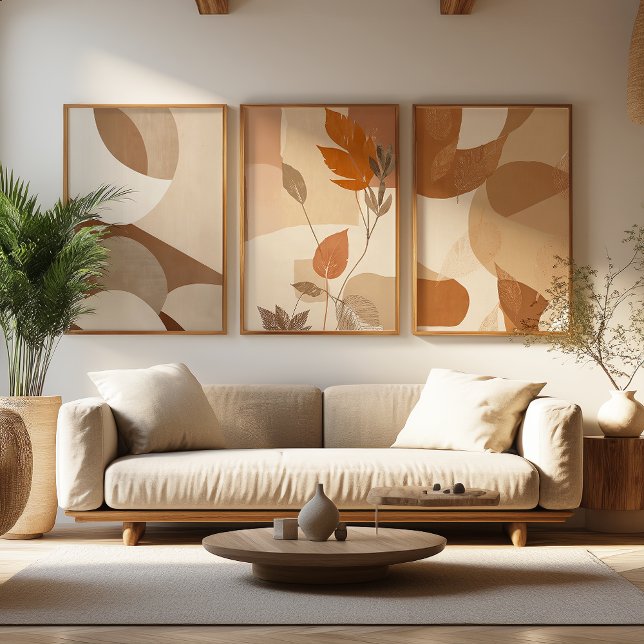 Neutral Rustic Set - Minimalist Warm Wall Art (Creator Uploaded)