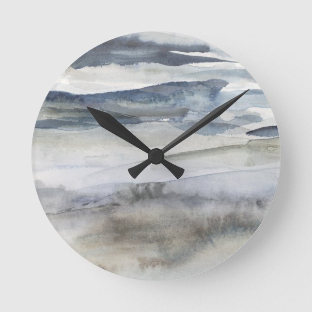 Neutral Salt Spray Round Clock (Front)