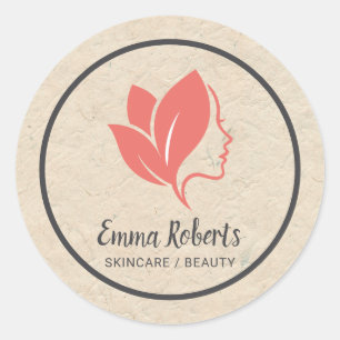 Neutral Skincare / Beauty Logo Sticker