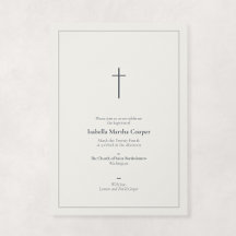 Neutral Stone Religious Minimal Cross Baptism