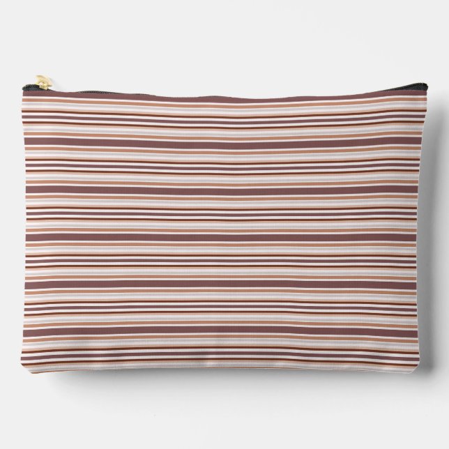 Neutral Stripes Accessory Pouch (Front)
