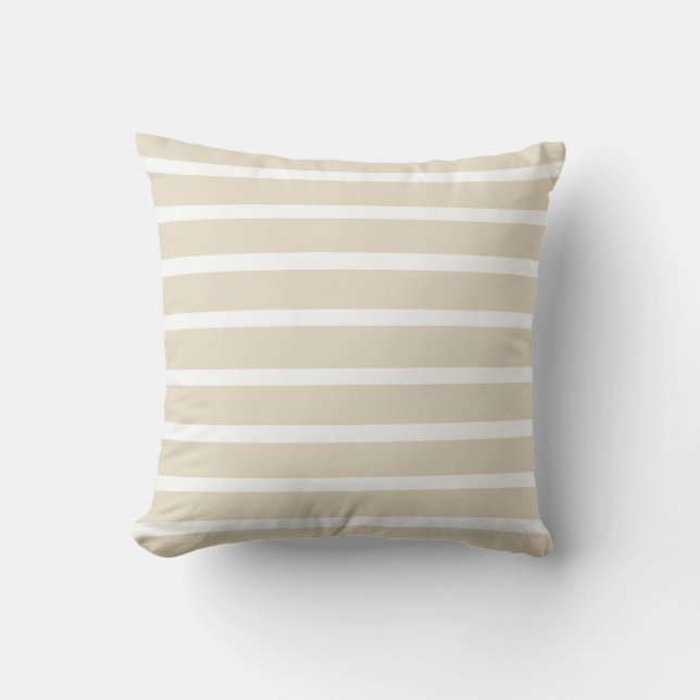 Neutral Stripes Cushion (Front)