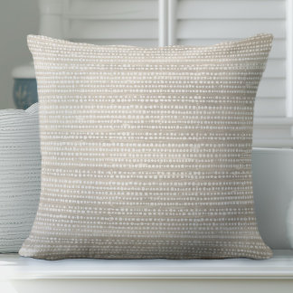 Neutral Tan Decorative Pillow