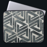 Neutral Tile Collection - Geometric Laptop Sleeve<br><div class="desc">Neutral Tile Collection II by June Erica Vess. Features repeating geometric shapes.</div>