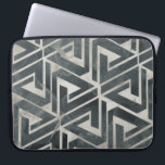 Neutral Tile Collection - Geometric Laptop Sleeve<br><div class="desc">Neutral Tile Collection II by June Erica Vess. Features repeating geometric shapes.</div>