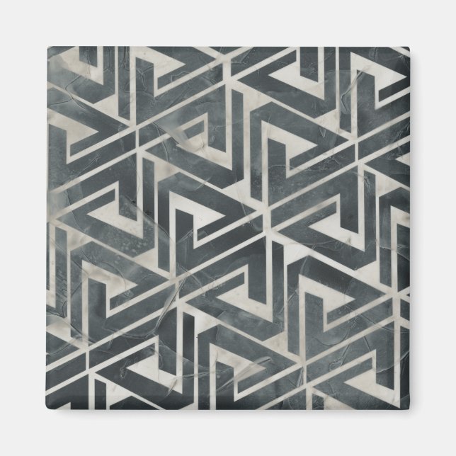 Neutral Tile Collection - Geometric Magnet (Front)