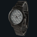 Neutral Tile Collection - Geometric Watch<br><div class="desc">Neutral Tile Collection II by June Erica Vess. Features repeating geometric shapes.</div>