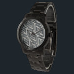 Neutral Tile Collection - Geometric Watch<br><div class="desc">Neutral Tile Collection II by June Erica Vess. Features repeating geometric shapes.</div>