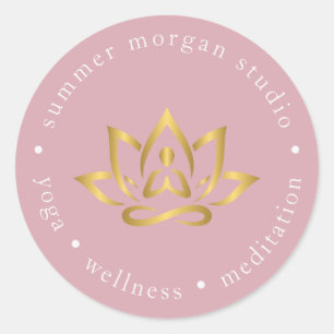 Neutral Yoga Studio Logo Sticker