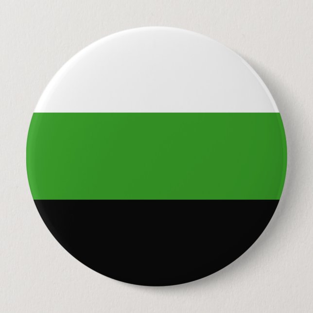 Neutrois Pride Flag 10 Cm Round Badge (Front)