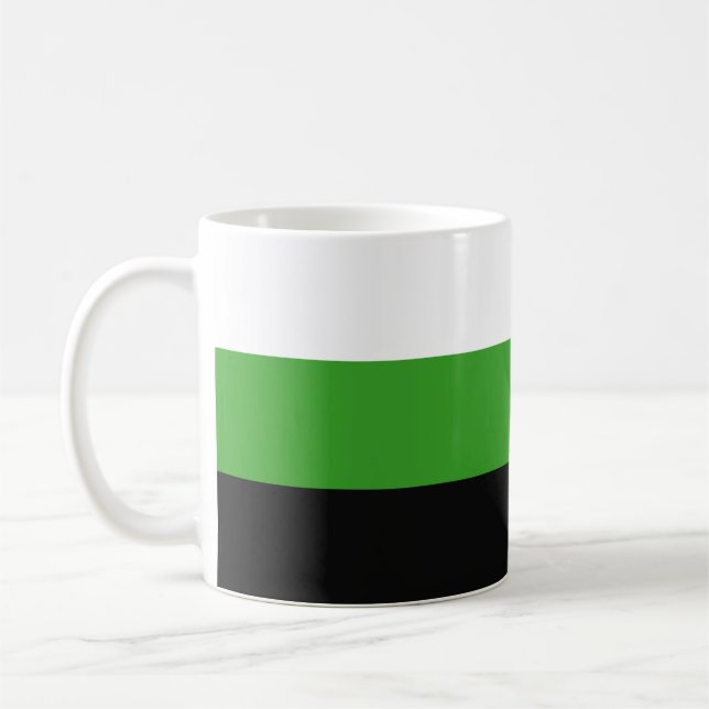 Neutrois Pride Flag Coffee Mug (Left)