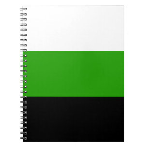 Neutrois Pride Flag Notebook