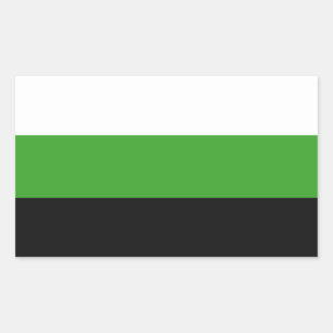 Neutrois Pride Rectangular Sticker