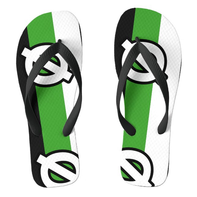 Neutrois Pride Thongs (Footbed)
