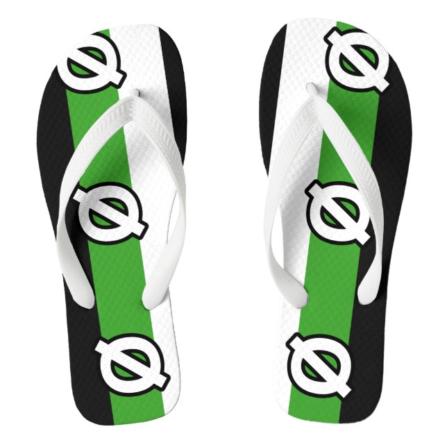 Neutrois Pride Thongs (Footbed)