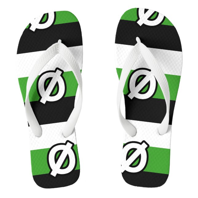 Neutrois Pride Thongs (Footbed)