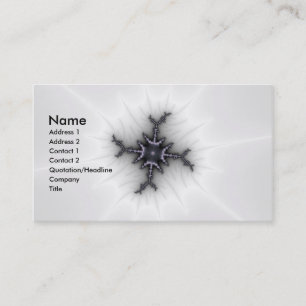 Neutron Star - Fractal Art Business Card