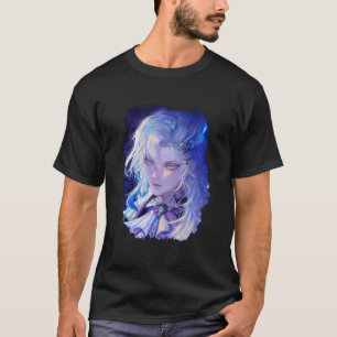 Neuvillette Genshin Art   Basic Dark T-Shirt