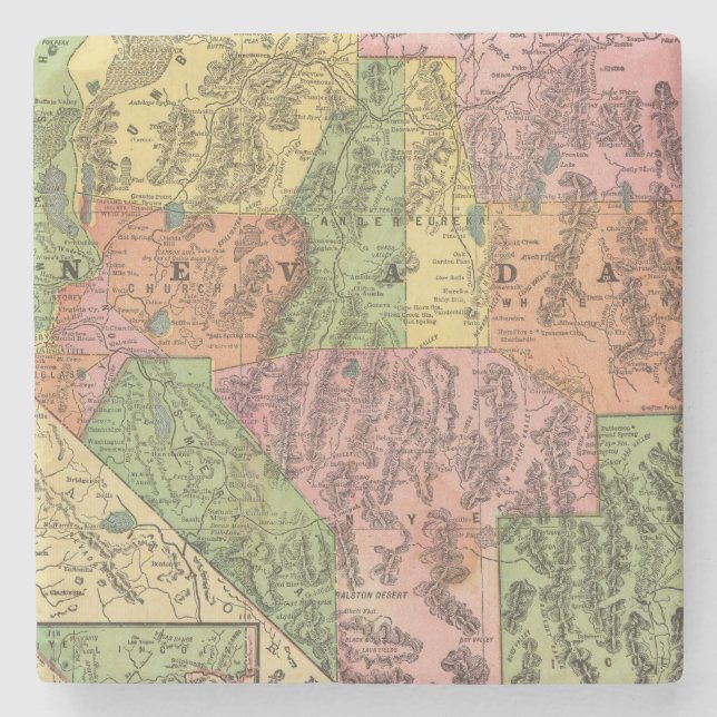 Nevada 3 stone coaster (Front)