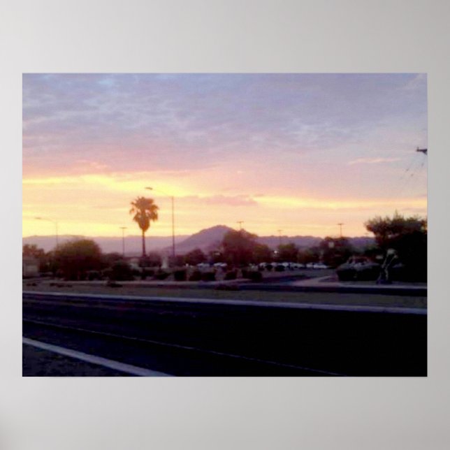 Nevada At Sunset Poster (Front)