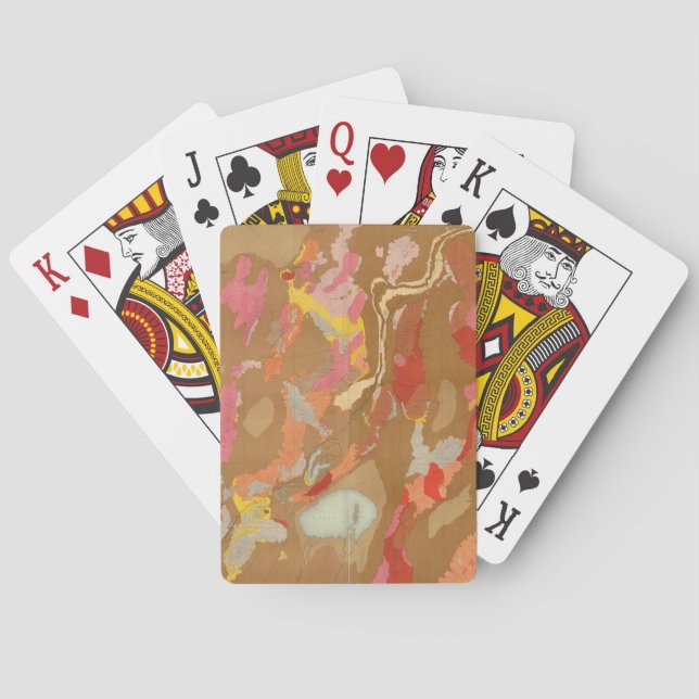 Nevada Basin Geological Playing Cards (Back)