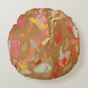 Nevada Basin Geological Round Cushion