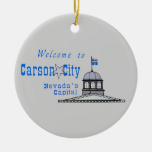 NEVADA CERAMIC ORNAMENT