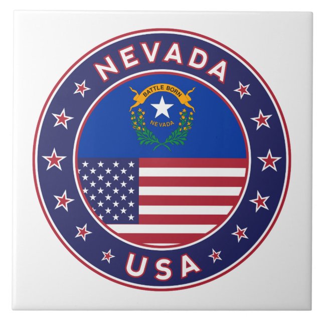 Nevada Ceramic Tile (Front)