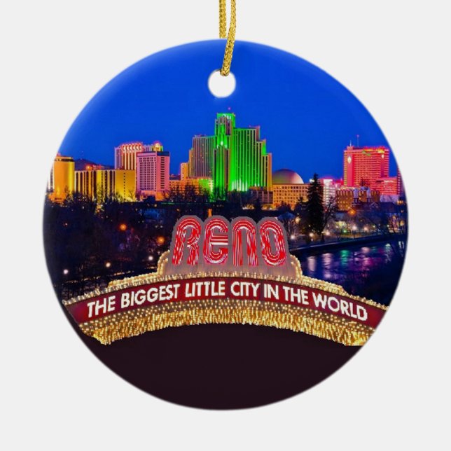 NEVADA CERAMIC TREE DECORATION (Front)