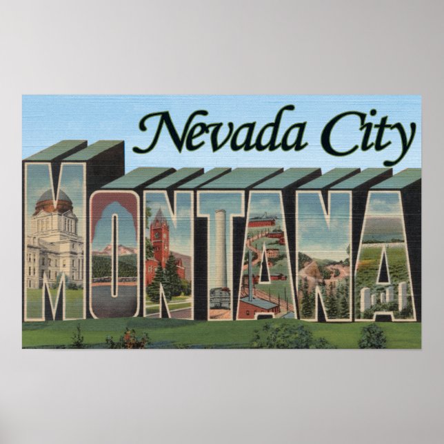 Nevada City, Montana Poster (Front)