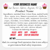 Texas Cottage Food Law Label | Zazzle.com.au