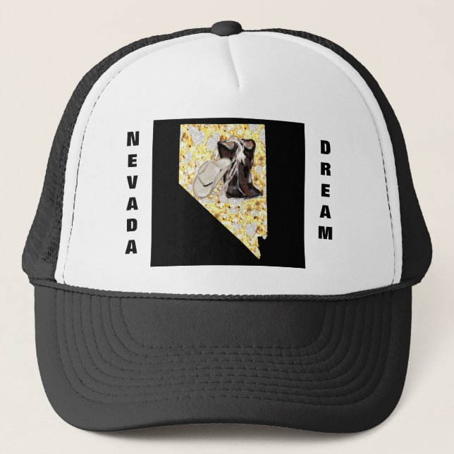 NEVADA DREAM TRUCKER HAT (Front)