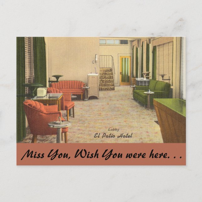 Nevada, El Patio Hotel, Las Vegas Postcard (Front)