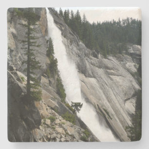 Nevada Falls at Yosemite National Park Stone Coaster