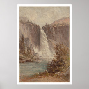 Nevada Falls, Yosemite (1252) Poster