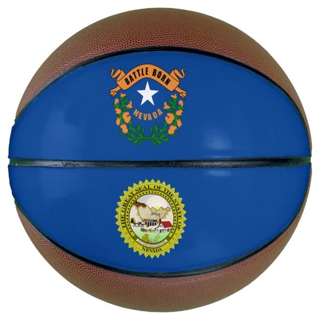Nevada flag basketball (Front)