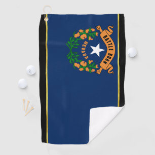 Nevada flag golf towel