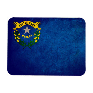 Nevada Flag; Magnet