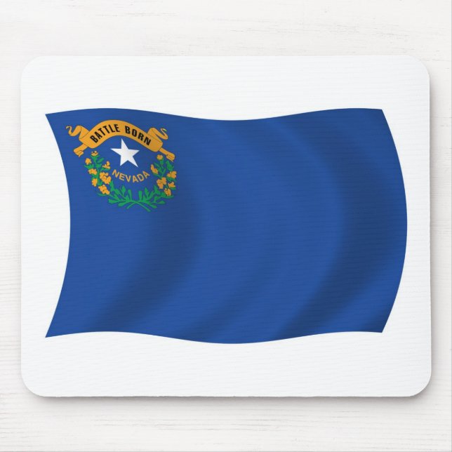 Nevada Flag Mousepad (Front)