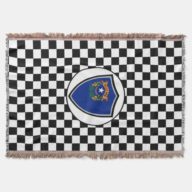 Nevada flag throw blanket (Front)