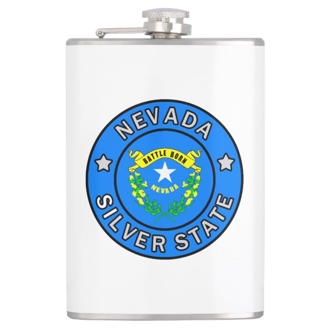 Nevada Hip Flask (Front)