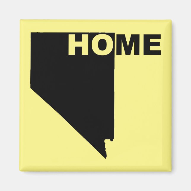 Nevada Home Away From State Fridge Magnet (Front)