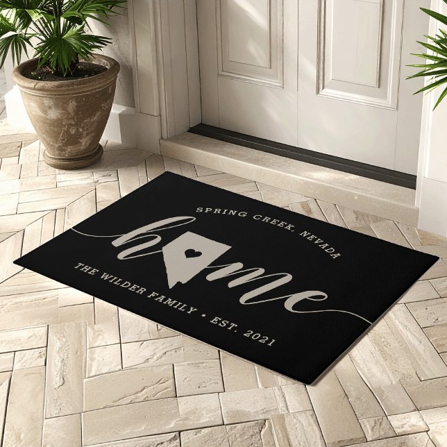 Nevada Home State Personalised Doormat (Creator Uploaded)