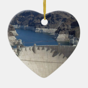 NEVADA - HOOVER DAM CERAMIC TREE DECORATION