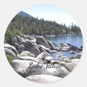 Nevada - Lake Taho, Classic Round Sticker