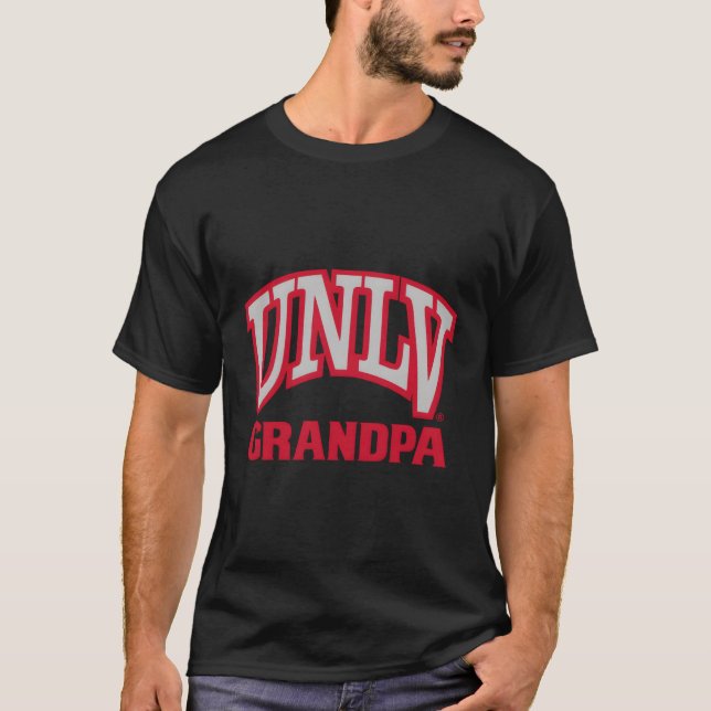 Nevada Las Vegas Unlv Rebels Grandpa T-Shirt (Front)