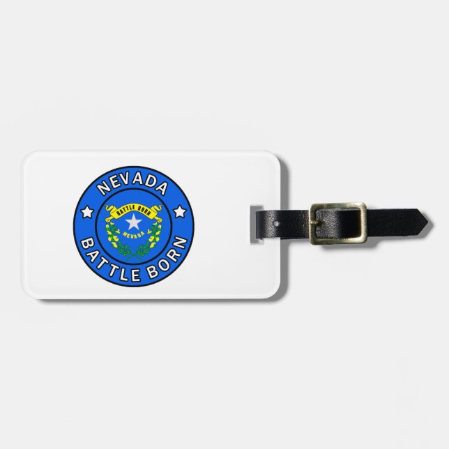 Nevada Luggage Tag (Front Horizontal)